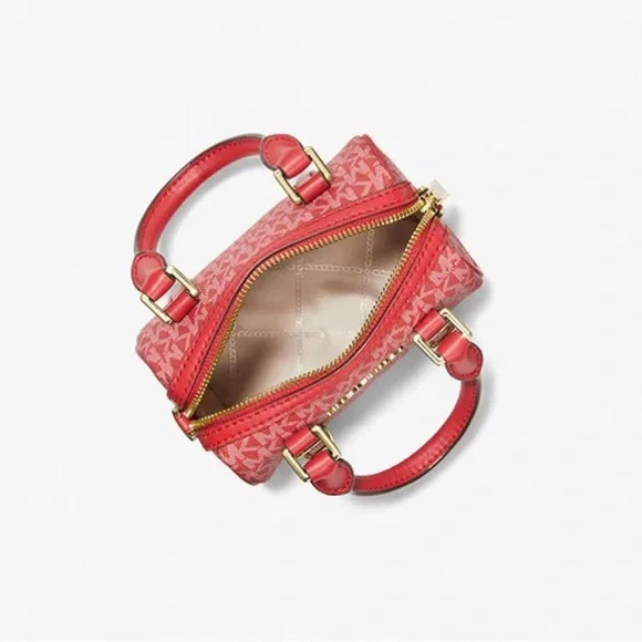 💯% AUTHENTIC MICHAEL KORS Bedford Legacy Extra-Small Logo Duffle